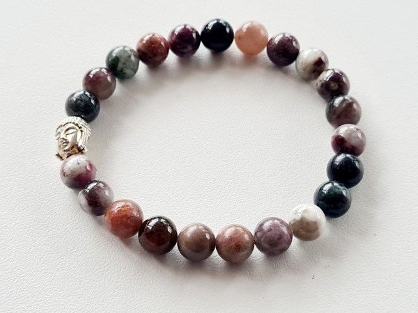 Bracelet tourmaline multicolore